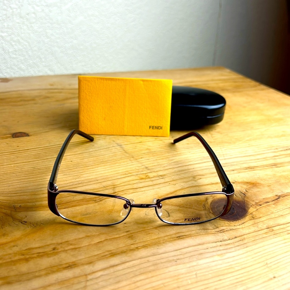 Fendi Glasses with identification card and case 6